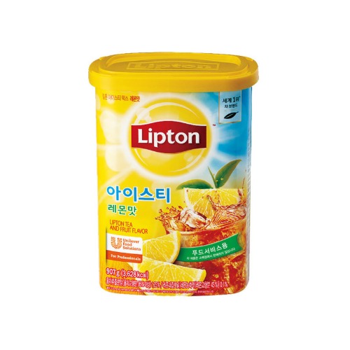 [카페마트] 립톤 아이스티 레몬맛 907g