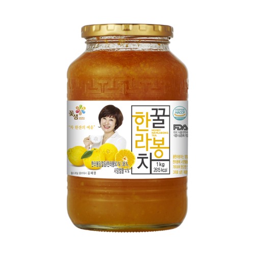 [카페마트] 꽃샘 꿀 한라봉차 1kg