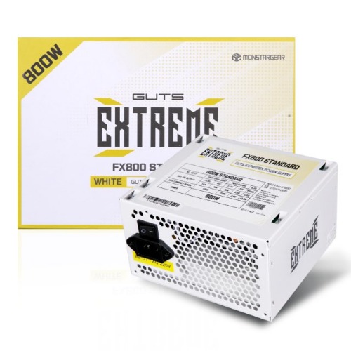 몬스타 가츠 ExtremeX FX800 80PLUS STANDARD 230EU WHITE (COLOR BOX)
